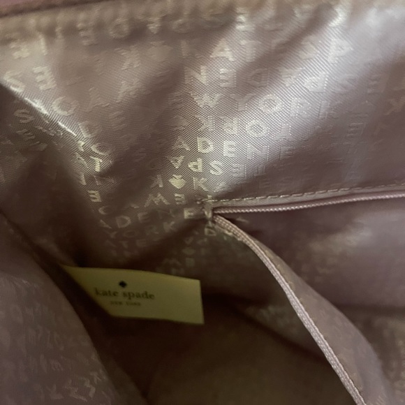Kate Spade Pink Polka Dot Tote Pocketbook - Picture 8 of 13